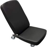 Mini chaise industrielle FLEX, Vinyle, Noir, Capacit&eacute; 280 lb Ottawa Fastener Supply