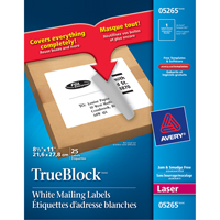 TrueBlock™ Laser Shipping Labels, 11" W x 8.5" L, White OT813 | Ottawa Fastener Supply