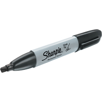 Permanent Marker, Chisel, Black Ottawa Fastener Supply