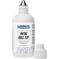 Paint-Riter&reg; Metal Ball Tip, Liquid, White Ottawa Fastener Supply