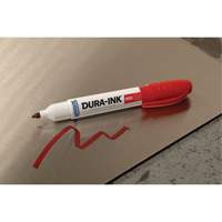 Dura-Ink&reg; Marker #55, Red, Chisel Tip Ottawa Fastener Supply