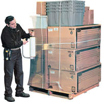 Stretch Wrap, Cast, 75 Gauge (19 micrometers), 13" x 1476' Ottawa Fastener Supply