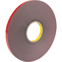 VHB Tape, 32.9 m (108') L x 12.7 mm (1/2") W, 40 mils, Acrylic Ottawa Fastener Supply