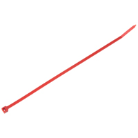 Intermediate Cable Ties, 8" Long, 40 lbs. Tensile Strength, Red XI976 | Ottawa Fastener Supply