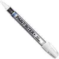 Paint-Riter&reg;+ Water Removable Paint Marker, Liquid, White Ottawa Fastener Supply