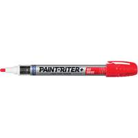 Paint-Riter&reg; + Oily Surface Marker, Liquid, Red Ottawa Fastener Supply