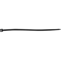 Cable Ties, 4" Long, 18 lbs. Tensile Strength, Black Ottawa Fastener Supply