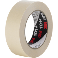 101+ Value Masking Tape, 12 mm (1/2") x 55 m (180'), Tan Ottawa Fastener Supply