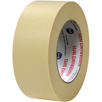 High Temp Premium Paper Masking Tapes, 48 mm (2") x 55 m (180'), Beige Ottawa Fastener Supply