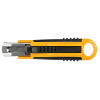Self-Retracting Knife ATK1000, 18 mm, Carbon Steel, Plastic Handle PF708 | Ottawa Fastener Supply