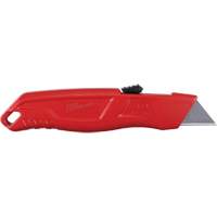 Self-Retracting Knife, 3/4", Steel, Metal Handle Ottawa Fastener Supply