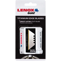 Lenox Gold&reg; Utility Knife Blades, Single Style Ottawa Fastener Supply