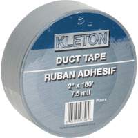 Utility Grade Duct Tape, 7.5 mils, Silver, 50 mm (2") x 55 m (180') PG374 | Ottawa Fastener Supply