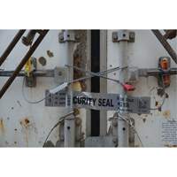 High Security Security Seal, 12", Metal, Cable Seal Ottawa Fastener Supply