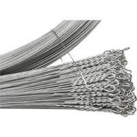 Baling Wire, Galvanized, 13-1/2' L, 13 ga. Ottawa Fastener Supply