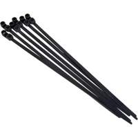 Attache-c&acirc;ble &agrave; visser, Longueur 8", R&eacute;sistance &agrave; la traction 50 lb, Noir Ottawa Fastener Supply