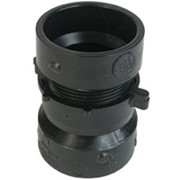 Pipe Union, 1-1/2", Plastic, Hub x Hub Ottawa Fastener Supply