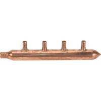 Four Branch Manifold, 3/4" Dia., Copper Ottawa Fastener Supply