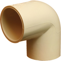 Flowguard Gold&reg; 90° Elbow Fitting, Standard, CPVC, 3/4" x 1/2" Ottawa Fastener Supply