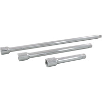 Jeu de rallonges pour douilles, Prise de 1/2", Fini Chrome, 3 Mcx Ottawa Fastener Supply