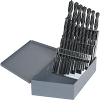Hyper Jobber Length Drill Bit Set, 26 Pieces, High Speed Steel Ottawa Fastener Supply