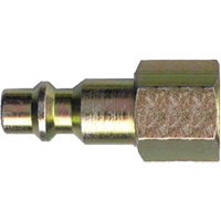 Automatic One-Handed Quick Disconnect, Brass, 3/8" x 1/4" Ottawa Fastener Supply