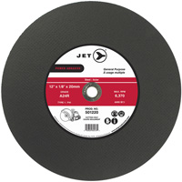 POWER ABRASIVE&reg; Cut-Off Wheel, 12" x 1/8", 20 mm Arbor, Type 1, 6370 RPM Ottawa Fastener Supply