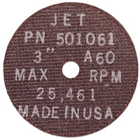 POWERPLUS&reg; Cut-Off Wheel, 3" x 1/32", 3/8" Arbor, Type 1, 25100 RPM Ottawa Fastener Supply