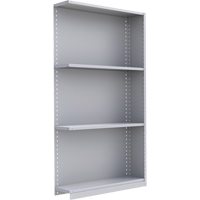 Interlok Shelving Unit, Steel, Boltless, 450 lbs. Capacity, 48" W x 88" H x 24" D Ottawa Fastener Supply