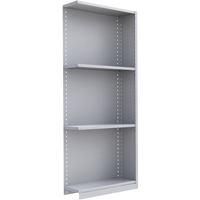 Interlok Shelving Unit, Steel, Boltless, 800 lbs. Capacity, 36" W x 88" H x 24" D Ottawa Fastener Supply