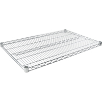 Wire Shelf for Heavy-Duty Chromate Wire Shelving, 36" W x 24" D, 800 lbs. Capacity Ottawa Fastener Supply