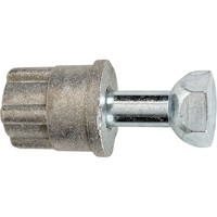 Pieds de nivellement pour &eacute;tag&egrave;re en treillis chromat&eacute; Ottawa Fastener Supply