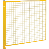 Mesh Style Perimeter Guard, 4' H x 4' W, Yellow RL849 | Ottawa Fastener Supply
