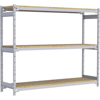 &eacute;tag&egrave;re-classeur de grande largeur, Acier, 3 Tablettes, 72" la x 18" p x 60" h Ottawa Fastener Supply