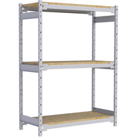 &eacute;tag&egrave;re-classeur de grande largeur, Acier, 3 Tablettes, 42" la x 18" p x 60" h Ottawa Fastener Supply