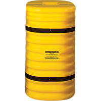 Column Protector, 10" x 10"/10" x 10 " Inside Opening, 24" L x 24" W x 42" H, Yellow RN037 | Ottawa Fastener Supply