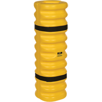Column Protector, 4" x 6" Inside Opening, 13" L x 13" W x 42" H, Yellow RN041 | Ottawa Fastener Supply