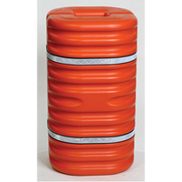 Column Protector, 6" Inside Opening, 24" L x 24" W x 42" H, Orange RN043 | Ottawa Fastener Supply