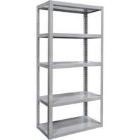 Heavy-Duty Shelving, Steel, Bolted, 3000 lbs. Capacity, 36" W x 72" H x 24" D Ottawa Fastener Supply