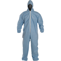 ProShield&reg; 6 SFR Coveralls, Large, Blue, FR Treated Fabric Ottawa Fastener Supply