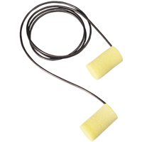 E-A-Rsoft Yellow Neons  Metal Detectable Earplugs, Corded, Large, Bulk - Polybag, 33 NRR dB Ottawa Fastener Supply