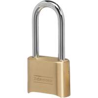 Cadenas &agrave; combinaison, Argent, Rev&ecirc;tement en laiton, Largeur de 2" Ottawa Fastener Supply