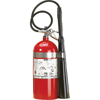 Aluminum Cylinder Carbon Dioxide (CO2) Fire Extinguishers, BC, 10 lbs. Capacity Ottawa Fastener Supply