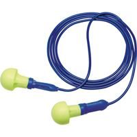E-A-R Push-ins Metal Detectable Earplugs, Corded, One-Size, Bulk - Polybag, NRR 28 dB NRR dB Ottawa Fastener Supply