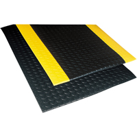No. 419 Sof-Tred with Dyna-Shield Mats, Diamond, 2' x 3' x 1/2", Black, PVC Ottawa Fastener Supply