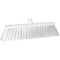 Large Particle Push Broom Head, 2-1/2", Polyester, White SAL505 | Ottawa Fastener Supply