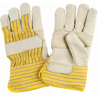Winter-Lined Patch-Palm Fitters Gloves, X-Large, Grain Cowhide Palm, Cotton Fleece Inner Lining Ottawa Fastener Supply