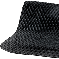 Tapis Hog Heaven no 421, Losange, 3-3/4' x 5-3/4' x 5/8", Noir, Nitrile Ottawa Fastener Supply