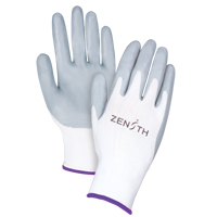 Gants l&eacute;gers enduits et respirants, 6/T-petit, R&ecirc;vetement Mousse de nitrile, Calibre 13, Enveloppe en Polyester Ottawa Fastener Supply