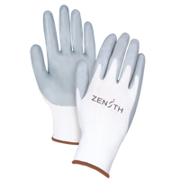Gants l&eacute;gers enduits et respirants, 9/Grand, R&ecirc;vetement Mousse de nitrile, Calibre 13, Enveloppe en Polyester Ottawa Fastener Supply